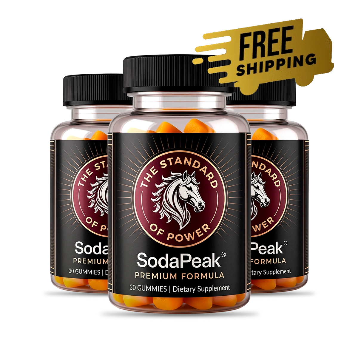 SodaPeak three bottle package