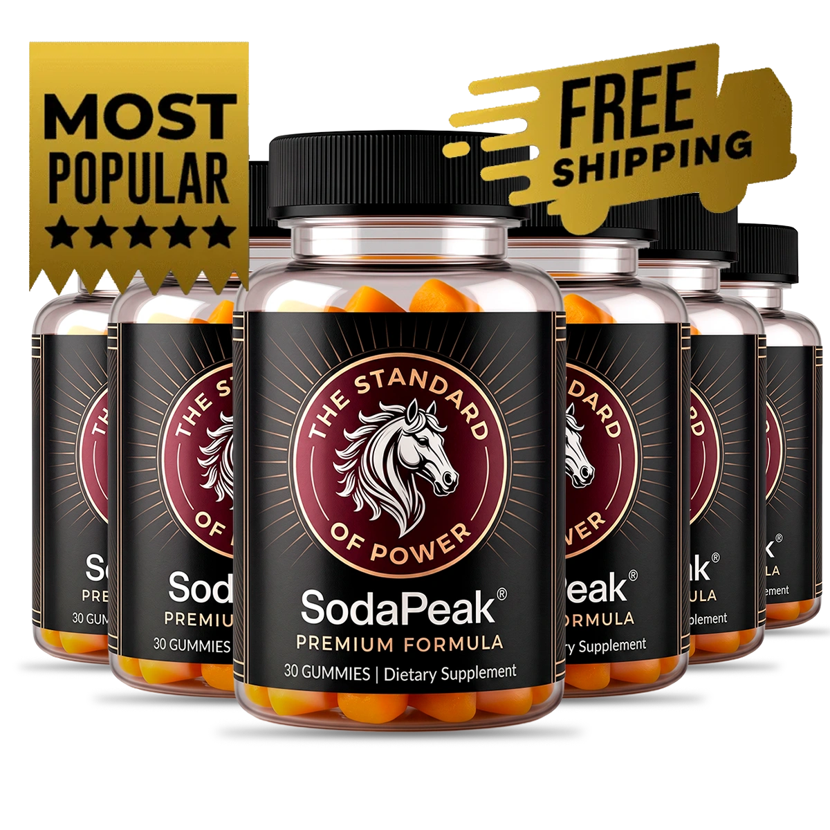 SodaPeak six bottle best value package
